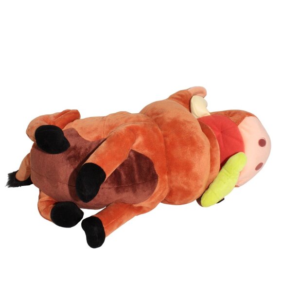 Disney Parks Resort The Lion King Pumbaa Warthog Plush Stuffed Animal Bugs 16in - Picture 7 of 7